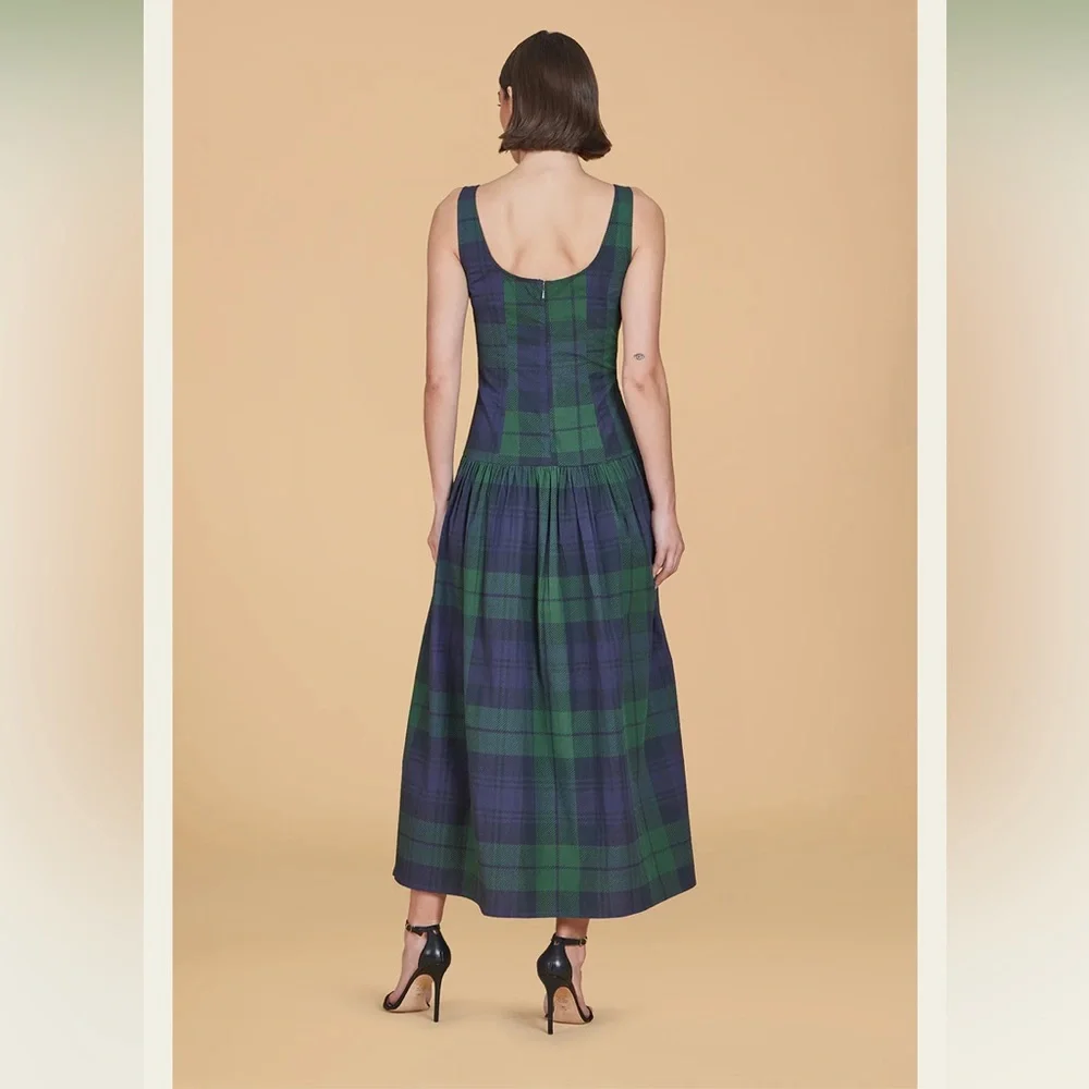 NWT Olivia by Livro Annie dress in Ralph’s Tartan - Picture 4 of 7